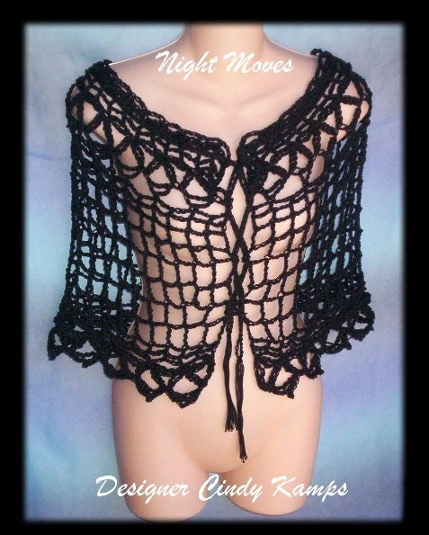 Night Moves Summer Lace Up Poncho Pattern