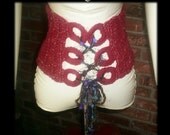 Dead Ringer CORSET Crochet Pattern (Just a little GOTH)