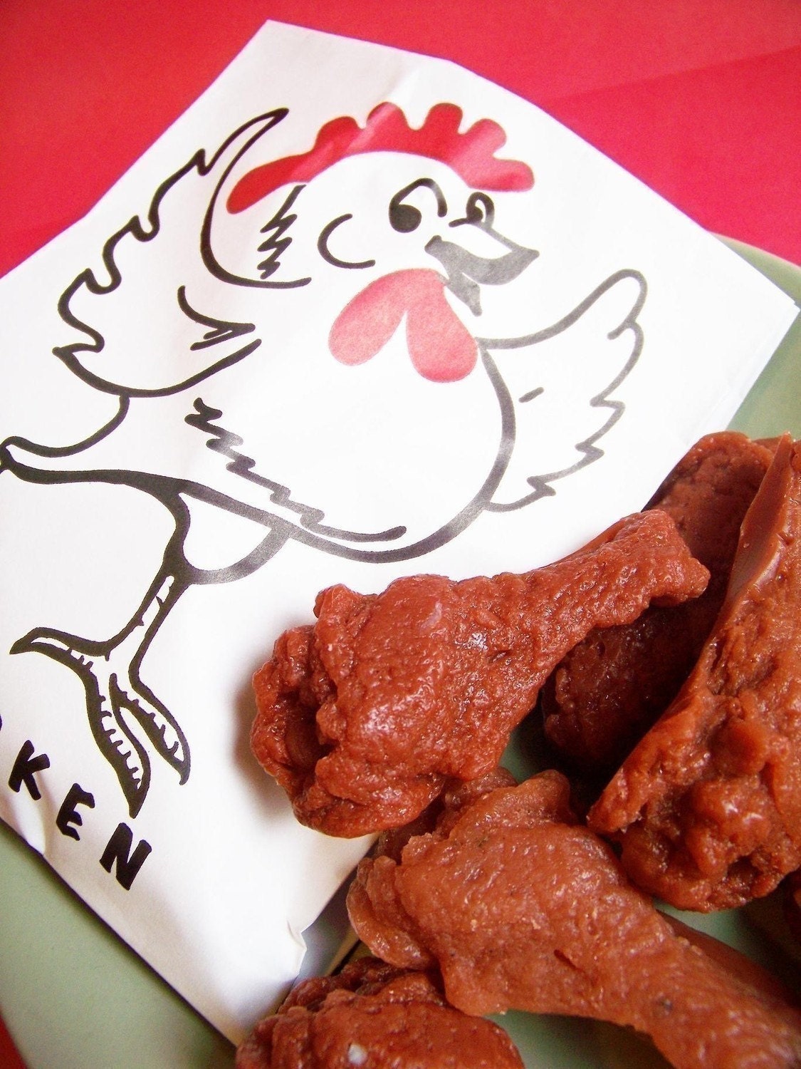 Hot Chicken Wing Soap Set