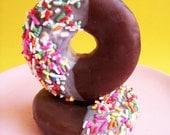 Chocolate Dipped Sprinkle Doughnut Soap