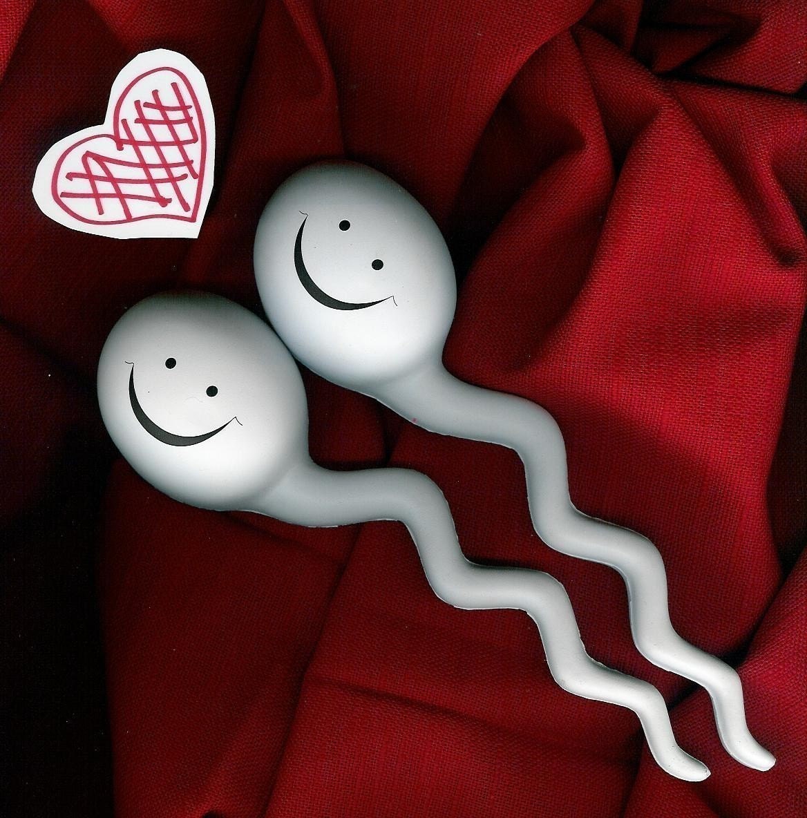 Signed Sperm Stress Balls Made By Hand the original artist rare