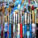 Splattered Artist Brushes - 8 x 10 - Photographic Print