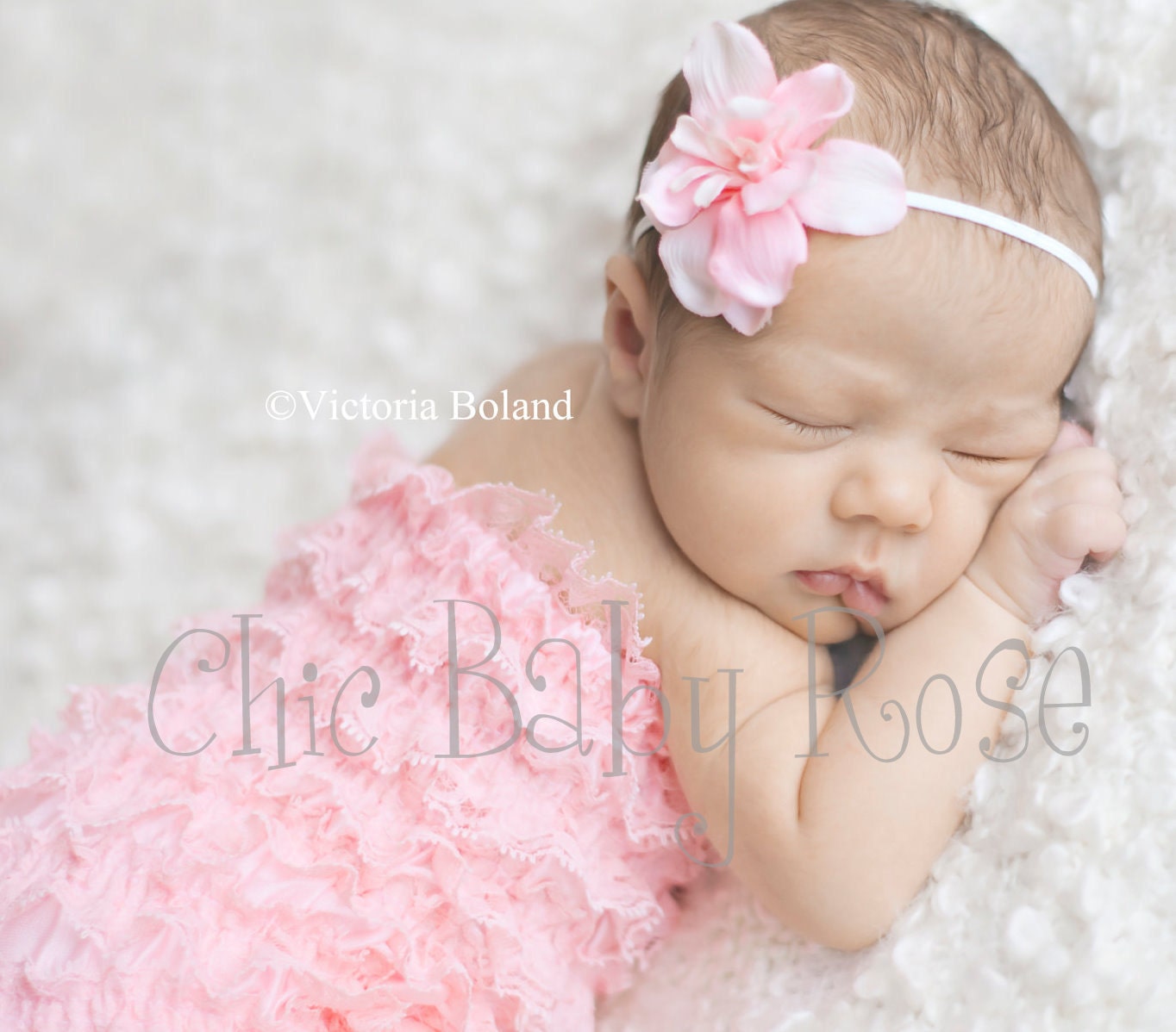 The Original Newborn Petti Romper in 21 Colors by Chic Baby Rose