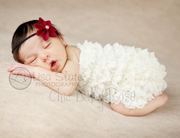 The Original Newborn Petti Romper in 21 Colors by Chic Baby Rose Great Photo Prop
