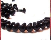 9 mm BLACK Safety eyes Plastic eyes Amigurumi animal eyes - 10 Pairs