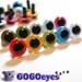 18mm Plastic eyes Safety eyes 10 pairs Mixed Colors (18M10)