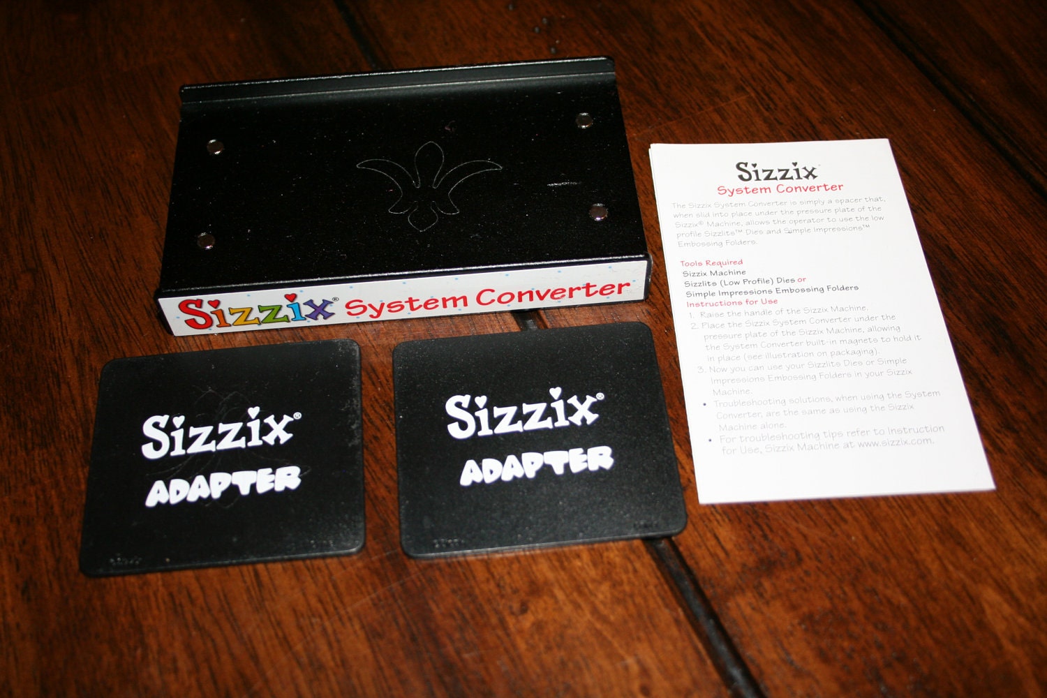 Sizzix Personal Die Cutter System Converter and Sizzix and Boss Kut ...