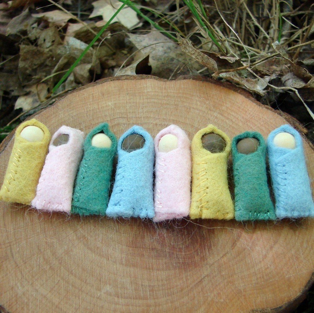 Wee Baby Bunting--pink and beige
