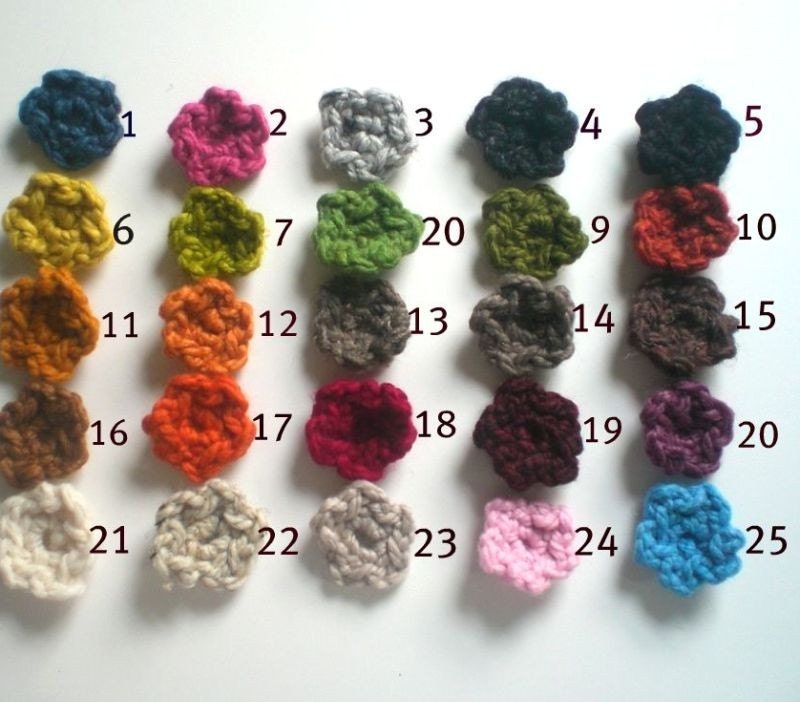 Handknit Headband with Faux Wood Button - Choose Your Color