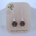 Earring Cards Customized Personalized Green Butterfly 00039a