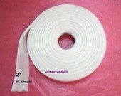 Doll's cotton tubing, cotton gauze,  for crafting inner doll's head, suitable for Waldorf dolls-for small heads -made in Israel