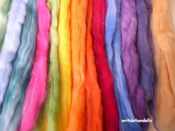 4.2 oz Merino woo hand painted hand dyed with eco colors merino wool 13 colors
