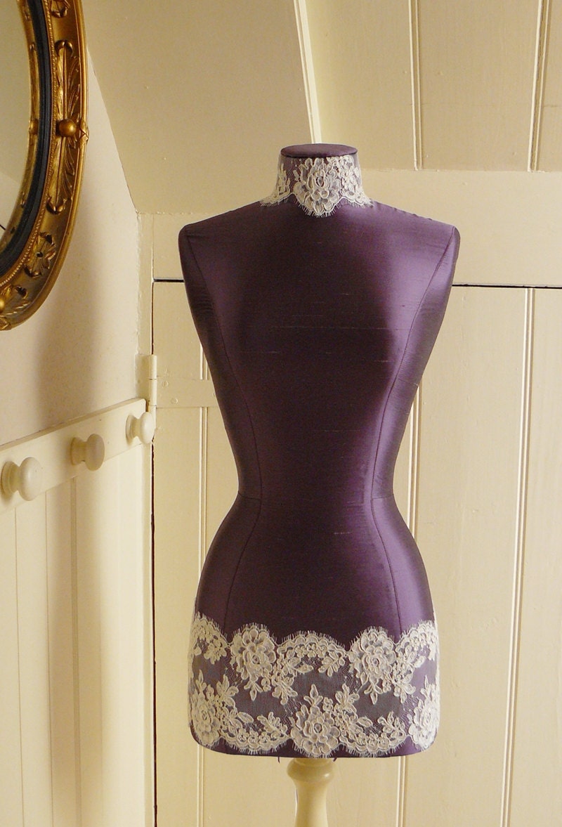 Your Own Unique Corset Laced Mannequin Using Your Fabric - CorsetLacedMannequin