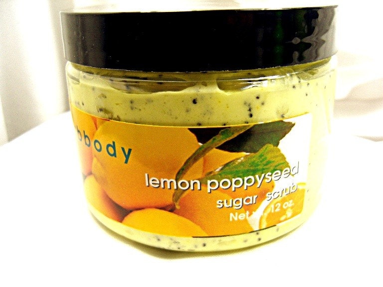 Lemon Poppyseed Creamy Sugar Scrub