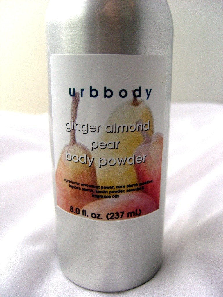 Ginger, Almond and Pear Silky Body Powder