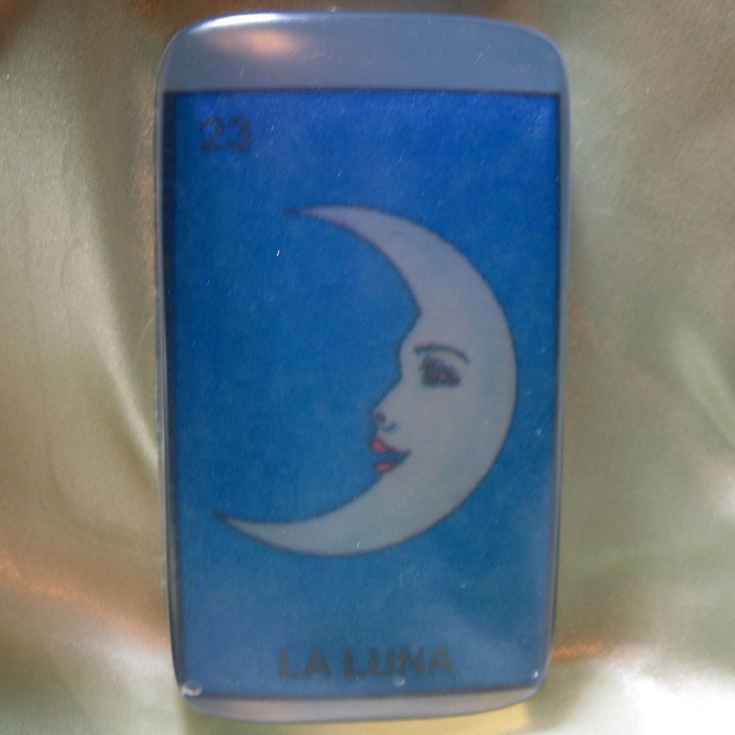 Mexican LOTERIA Soap - La LUNA - Island Hideaway Scent - Vegan