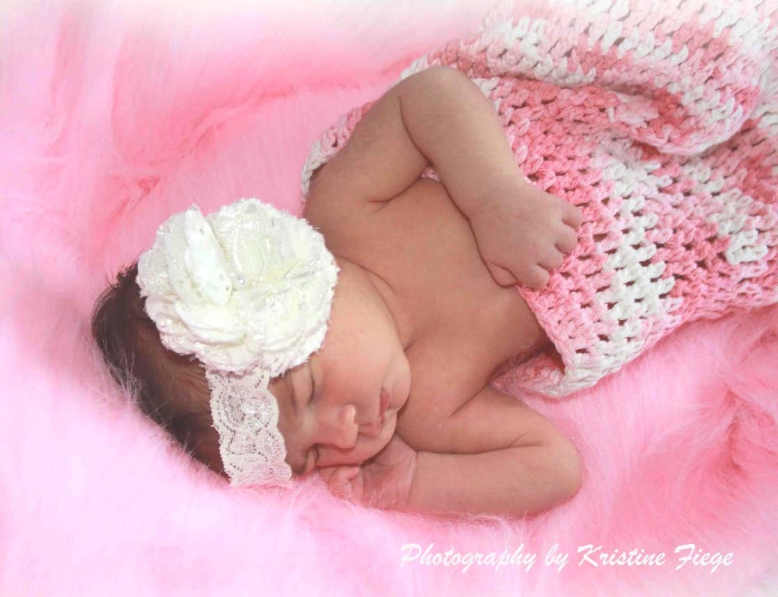 1 Yard of PINK LARGE Faux Fur Soft, Cozy and Cuddly Newborn Baby Photo Prop - Posing Prop - Girls Photography Prop