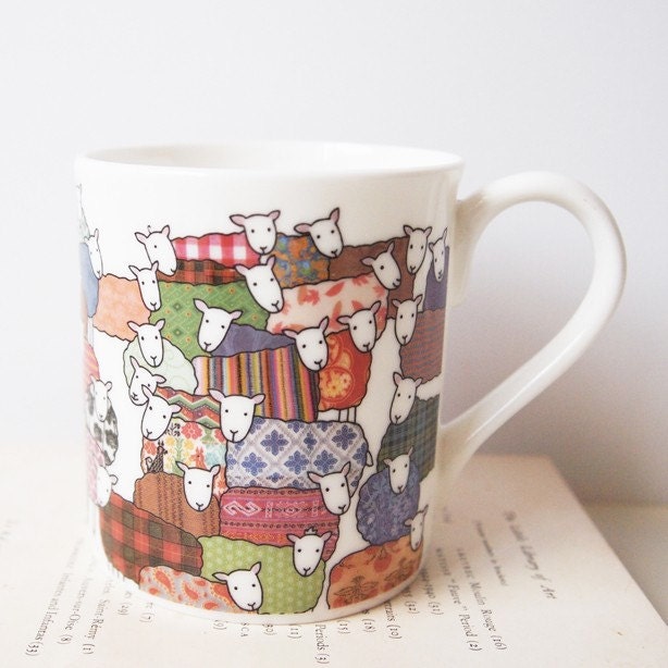 Colourful Sheep Mug