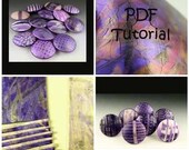 Polymer Clay Tutorial, PDF, Crackling Lentil Beads With Polymer Clay