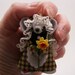 Daffodil Mouse..one of the sweet felt Springtime Mice from Warmth