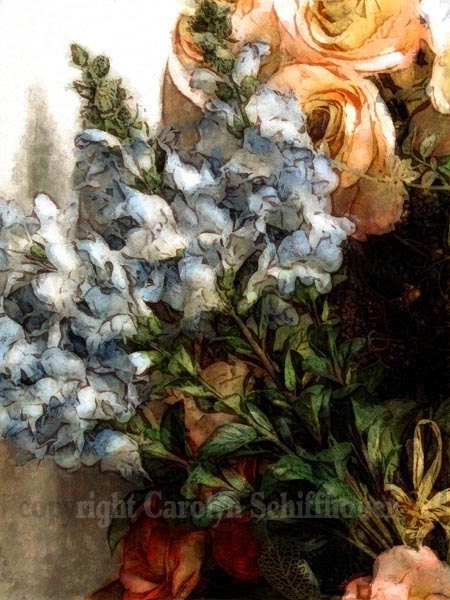Floral Bouquet Fine Art Photography, Giclee Print, Home Decor, EBSQ