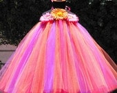 Liana - Custom SEWN Tutu Dress - Perfect for Portraits, Birthdays, and Pageants