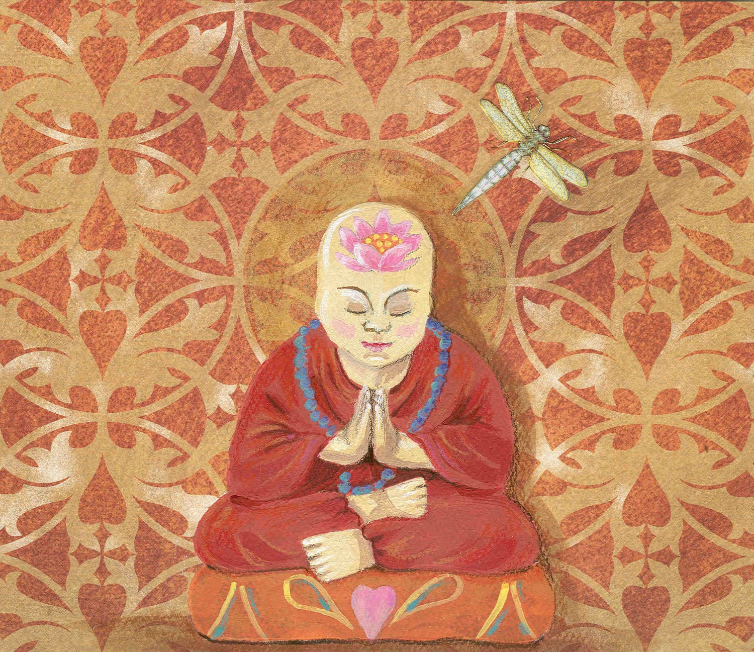 Open Mindfulness art print