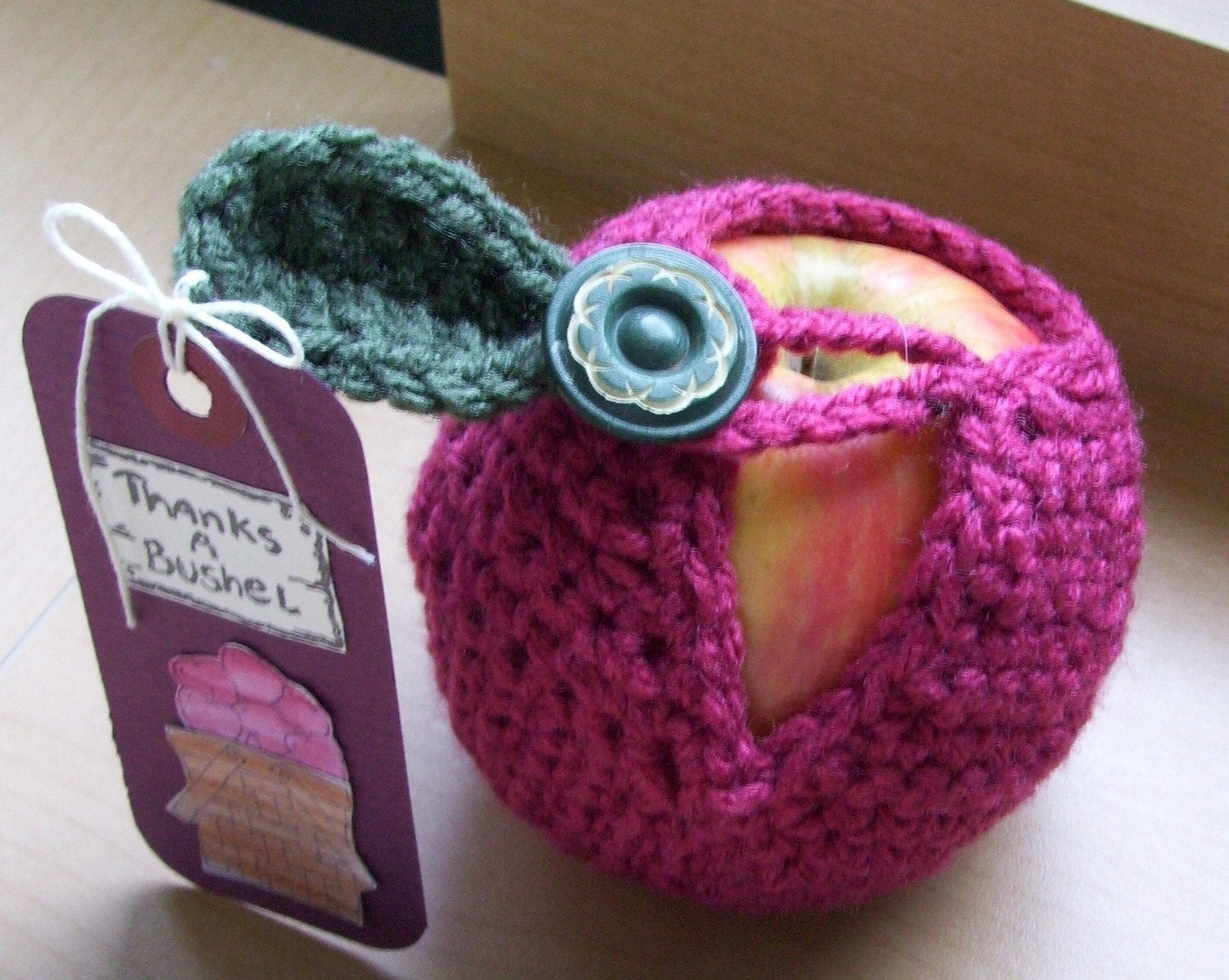 Apple and Cookie Cozies...PDF Crochet Pattern