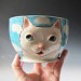 Yarn Bowl - Knitty Kitty - Made to Order Cat Yarn Bowl