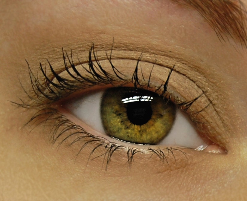 Moving SALE - Light Brown Eyeshadow - LATTE Mineral Eye Shadow MINI - Milky Coffee Brown Matte Eyeshadow - 3 gram Jar