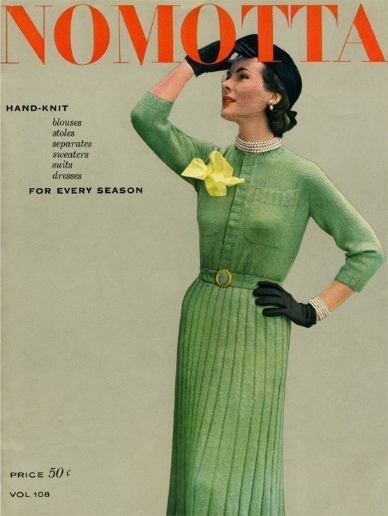 Vintage Bolero Spring Knitting Pattern - circa 1950 - PDF eBook w BONUS
