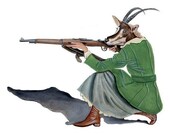 the hunter 5x7 print