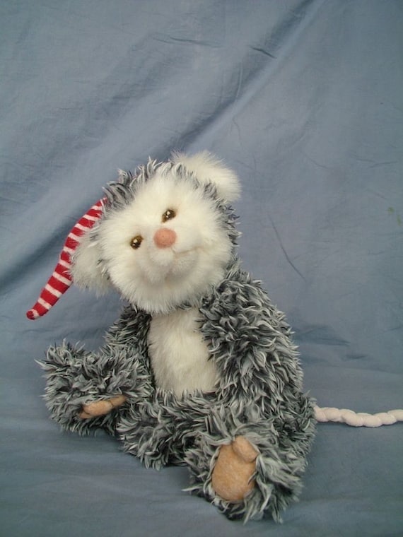 Henry Opossum, The Blackberry Gang, PDF sewing pattern--digital download listing