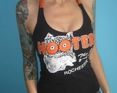 madfoxes HOOTERS halter top punk funny shirt Any Size Free Shipping