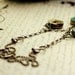 Wine Cork Necklace - Bluebirds - Upcycled Silver by Uncorked