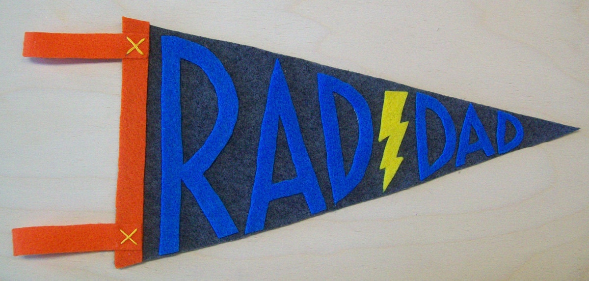 Rad Dad pennant