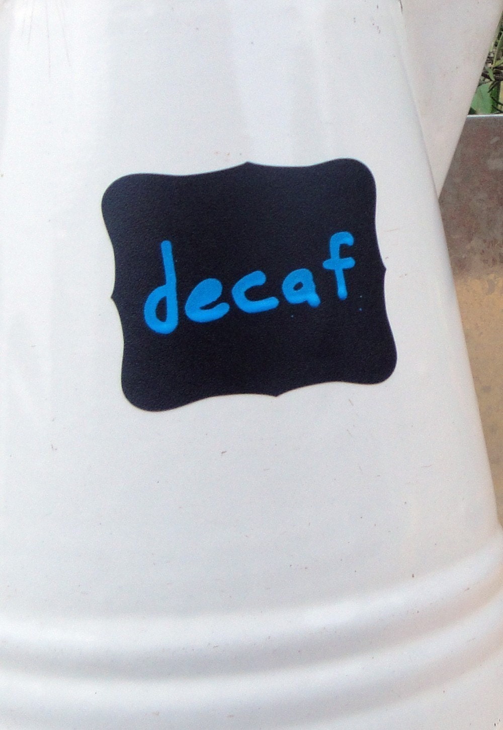 Chalkboard labels