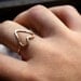 Handmade to Order- 14K Gold fill Heart Ring by Rachel Pfeffer