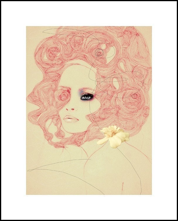 Cricket - Fashion Illustration Art Print