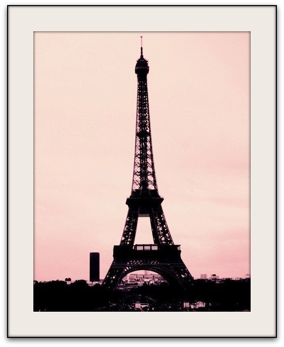 Silence and Noise- Paris Eiffel Tower Photography Print