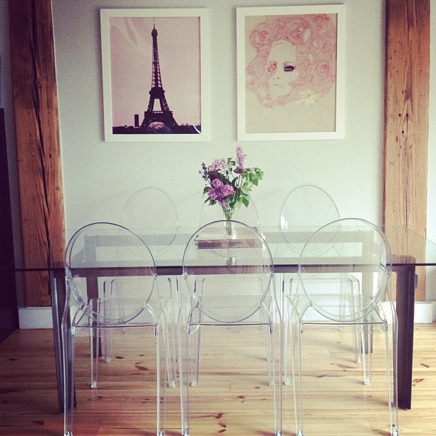 Silence and Noise- Paris Eiffel Tower Photography Print