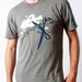 SNIP T-shirt on Concrete - Men's Scissors Tee Shirt S M L XL 2X