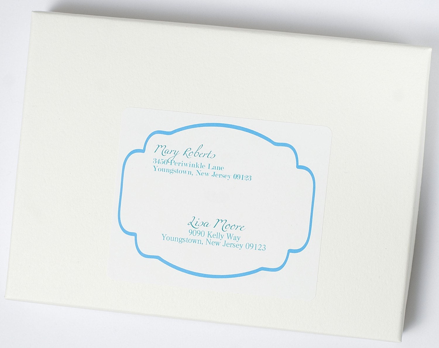 Blue Monday Address Labels