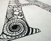Illuminated Letter A