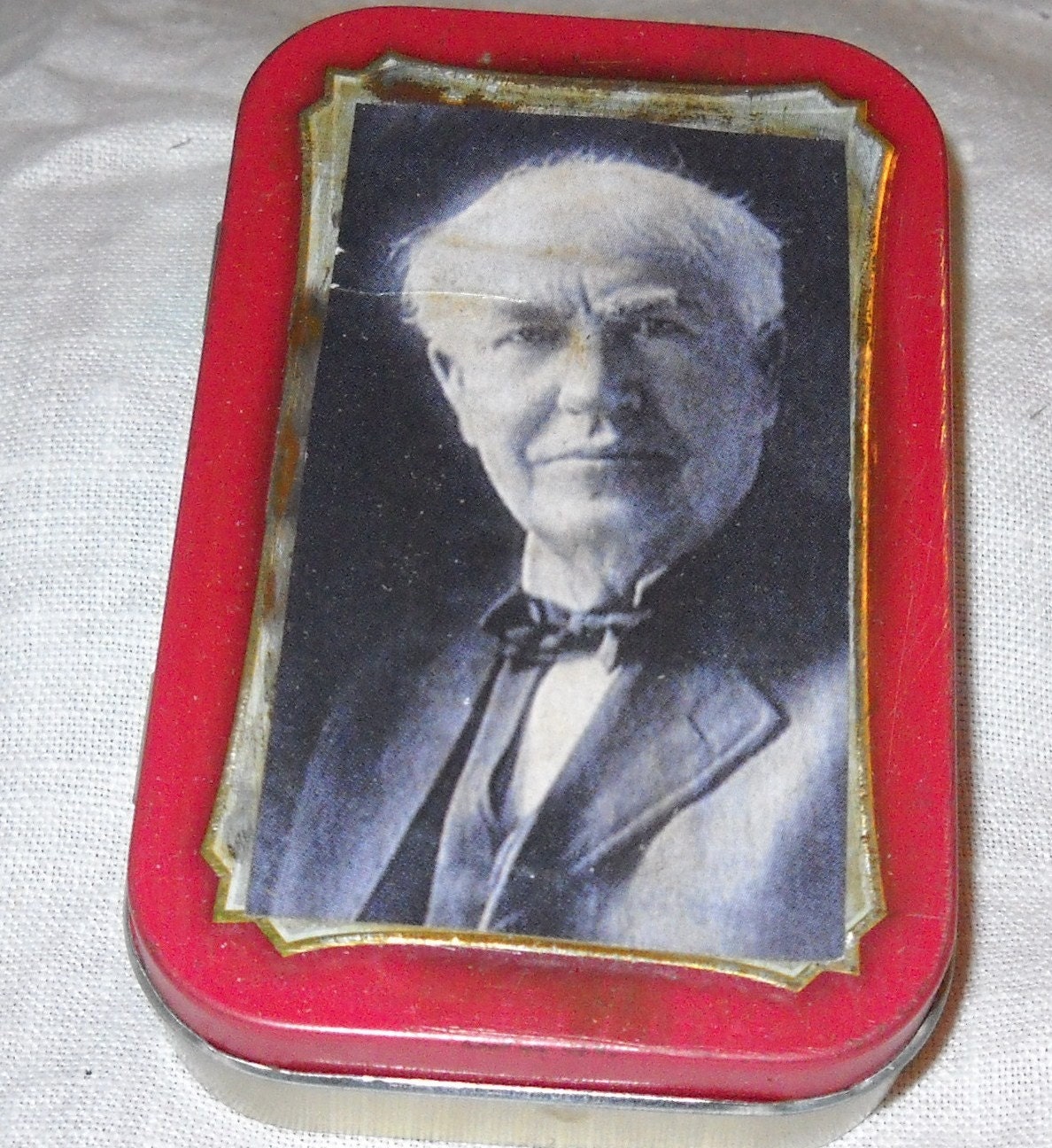 3-d Edison Collage Assemblage