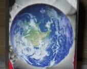 3-d Earth Collage Assemblage
