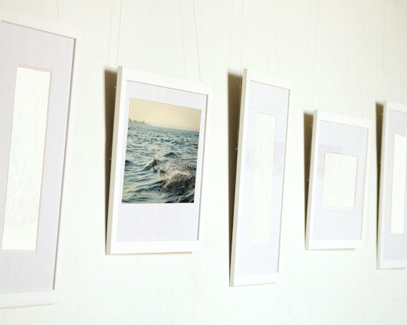 Sea Photography Print for Ocean Lovers - Island in a Blue Bay - 8x8