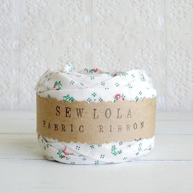 fabric ribbon - country cottage