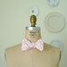 plaid bow tie for man - made with vintage fabric