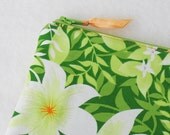 Little Zipster Pouch - Tropical Butterfly Floral